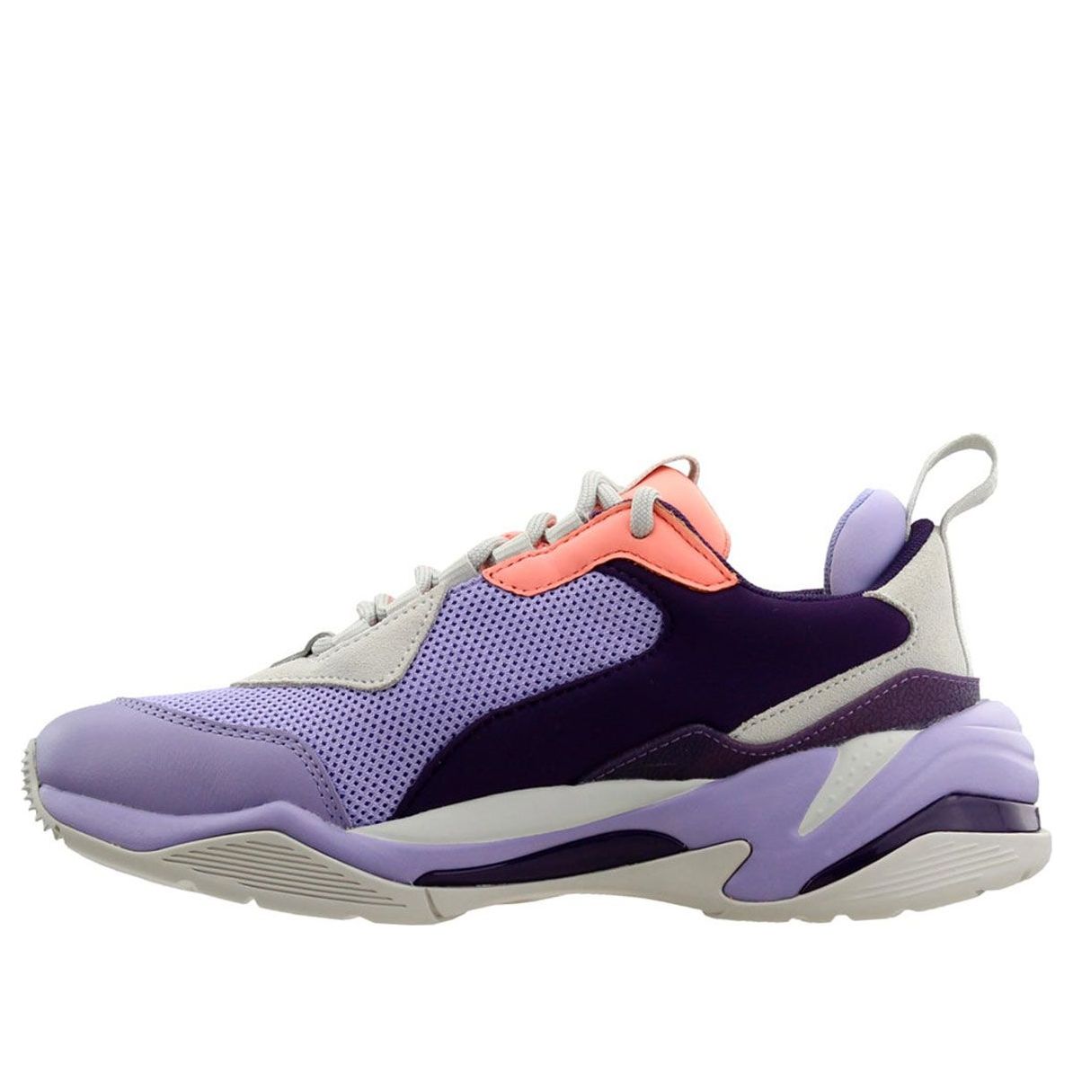 (WMNS) PUMA Thunder Fashion 'Black White Purple' 370753-10