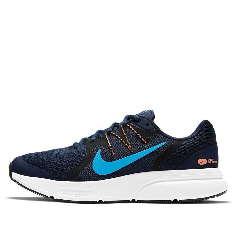 Nike Zoom Span 3 Low Tops Colorblock Casual Deep Blue CQ9269-404