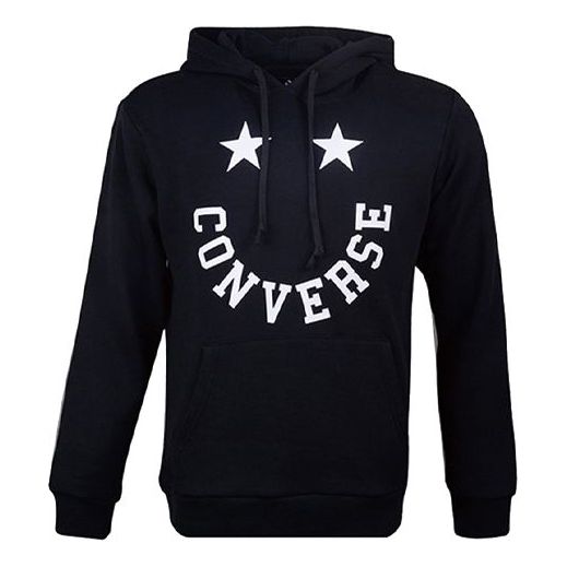 Converse Men's Graphic Pullover in Converse Black 10018351-A03