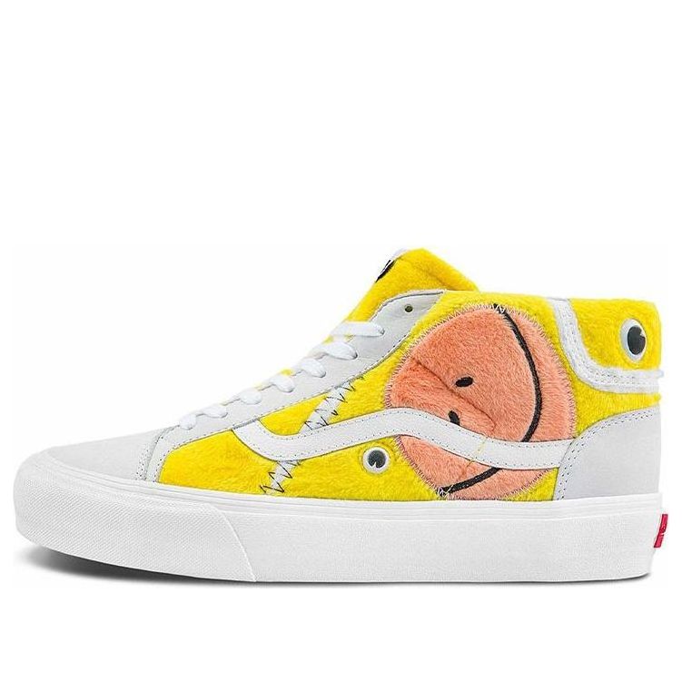 Vans Mid Zoo Skool Vlt Lx 'White Yellow' VN0A7Q4S91S
