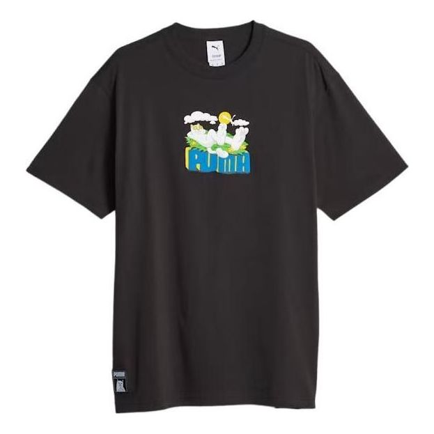 PUMA X RIPNDIP SS23 Logo T-shirt 'Black' 622196-01