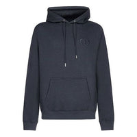 Men's DIOR Logo Printing Loose Navy Blue 113J698A-0531-585