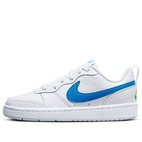 (GS) Nike Court Borough Low 2 'White Blue Green' BQ5448-123