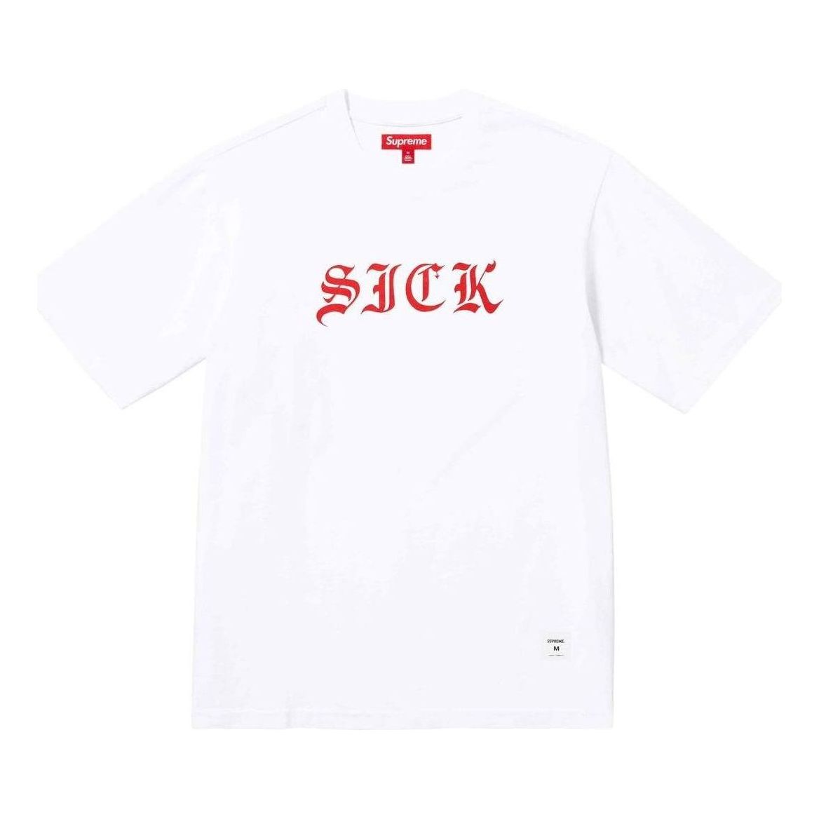 Supreme Sick S/S Top 'White Red' SUP-SS24-045