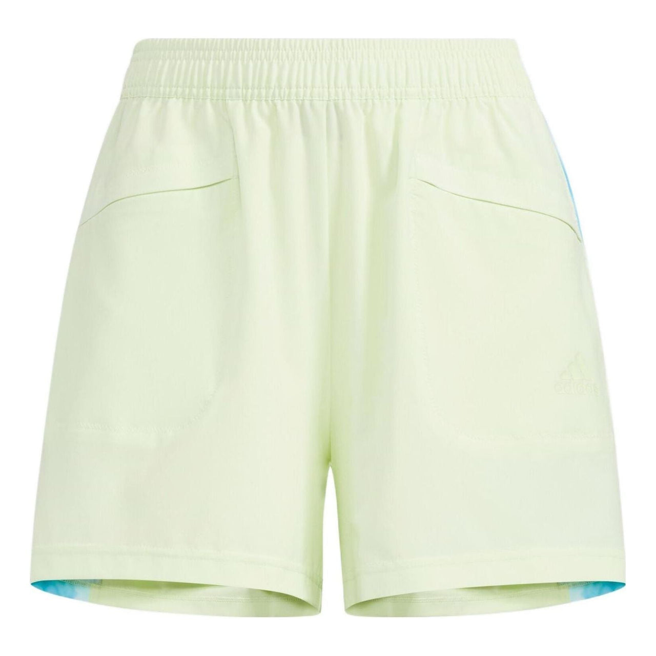 (WMNS) adidas Met AOP Shorts Green' HI6829