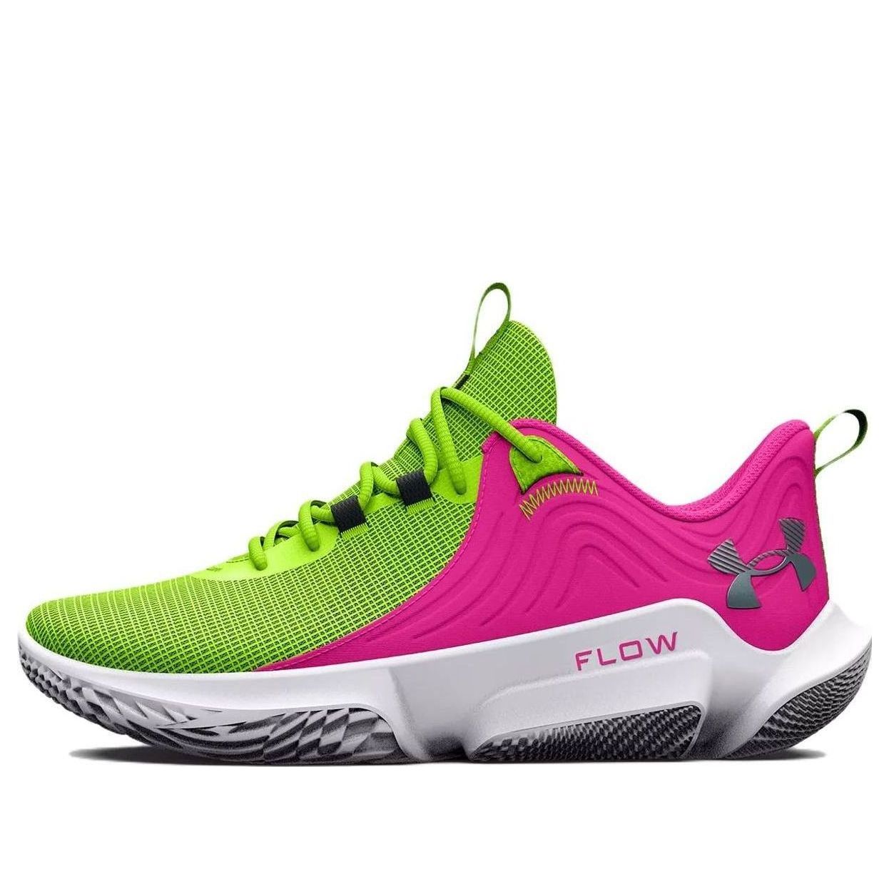 Under Armour Flow FUTR X 2 'Lime Surge Rebel Pink' 3026288-300