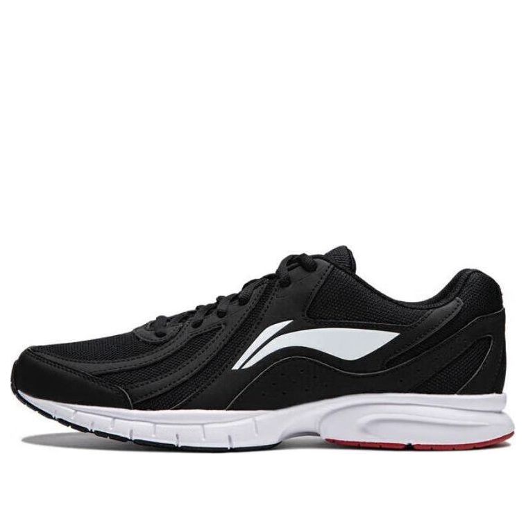 Li-Ning Running Shoes 'Black White' ARSU109-2