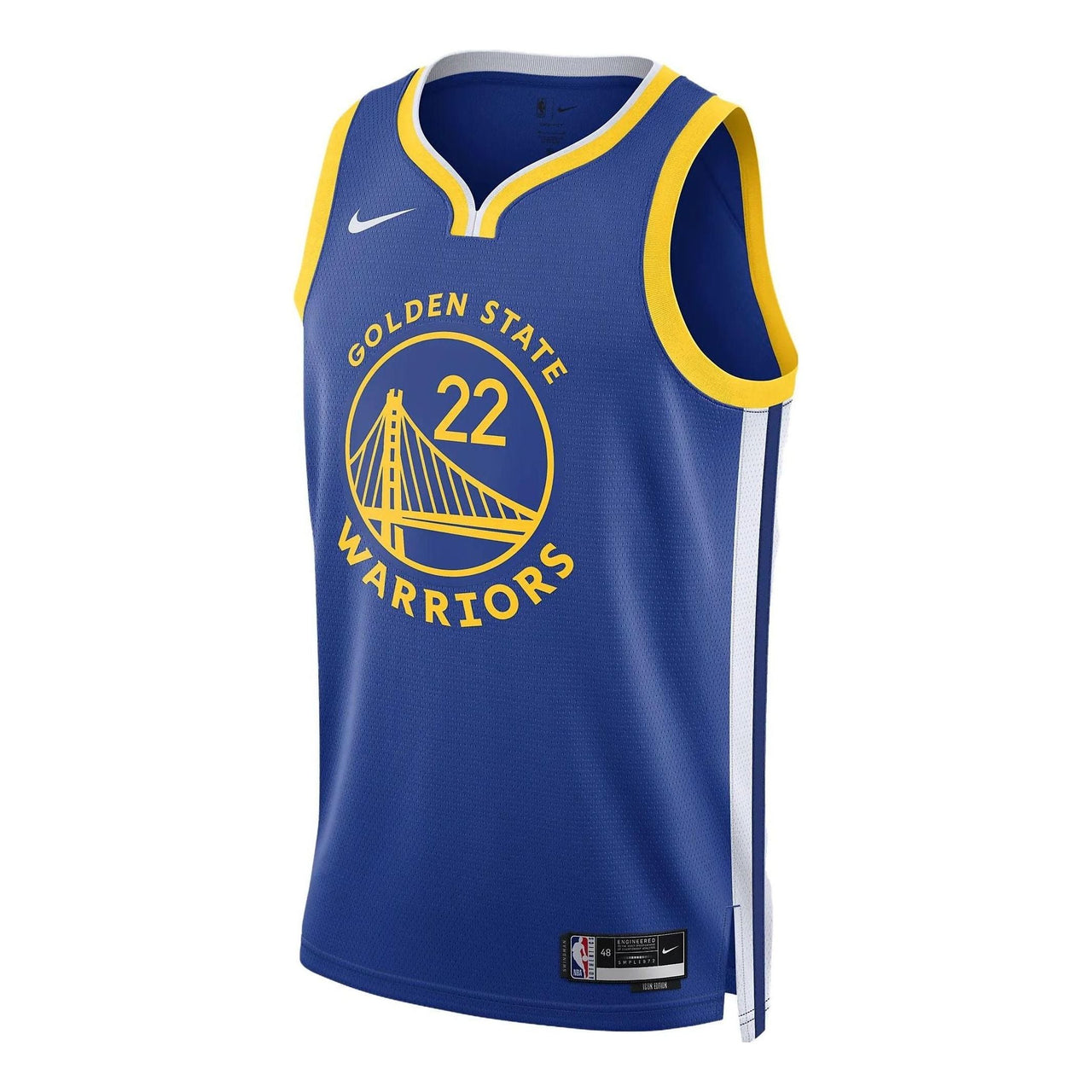 Nike NBA Golden State Warriors Icon Edition Swingman Jersey 'Andrew Wiggins 22' DN2005-404
