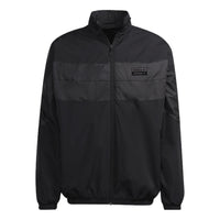 adidas originals R.y.v. Tt Q4 Splicing Athleisure Casual Sports Jacket Black H11477