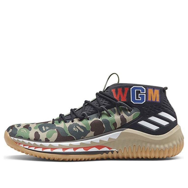adidas x A Bathing Ape Dame 4 'Green Camo' AP9974