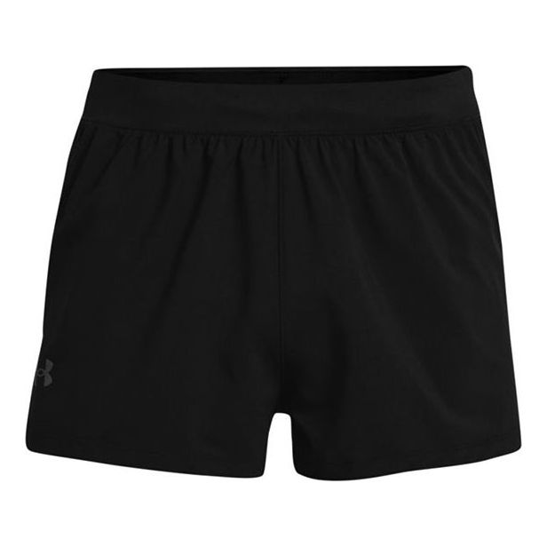 Under Armour Launch Split Running Shorts 'Black' 1361491-001