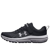 (PS) Under Armour Assert 10 AC Wide 'Black White' 3026186-001
