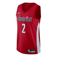 Nike MENS John Wall Washington Wizards Swingman 2 NBA Basketball Jersey Red BQ1179-657