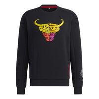 adidas Cny Sweat Casual Sports Round Neck Pullover Black GN9462
