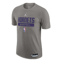 Air Jordan x NBA Charlotte Hornets T-Shirt 'Grey' DR6455-063