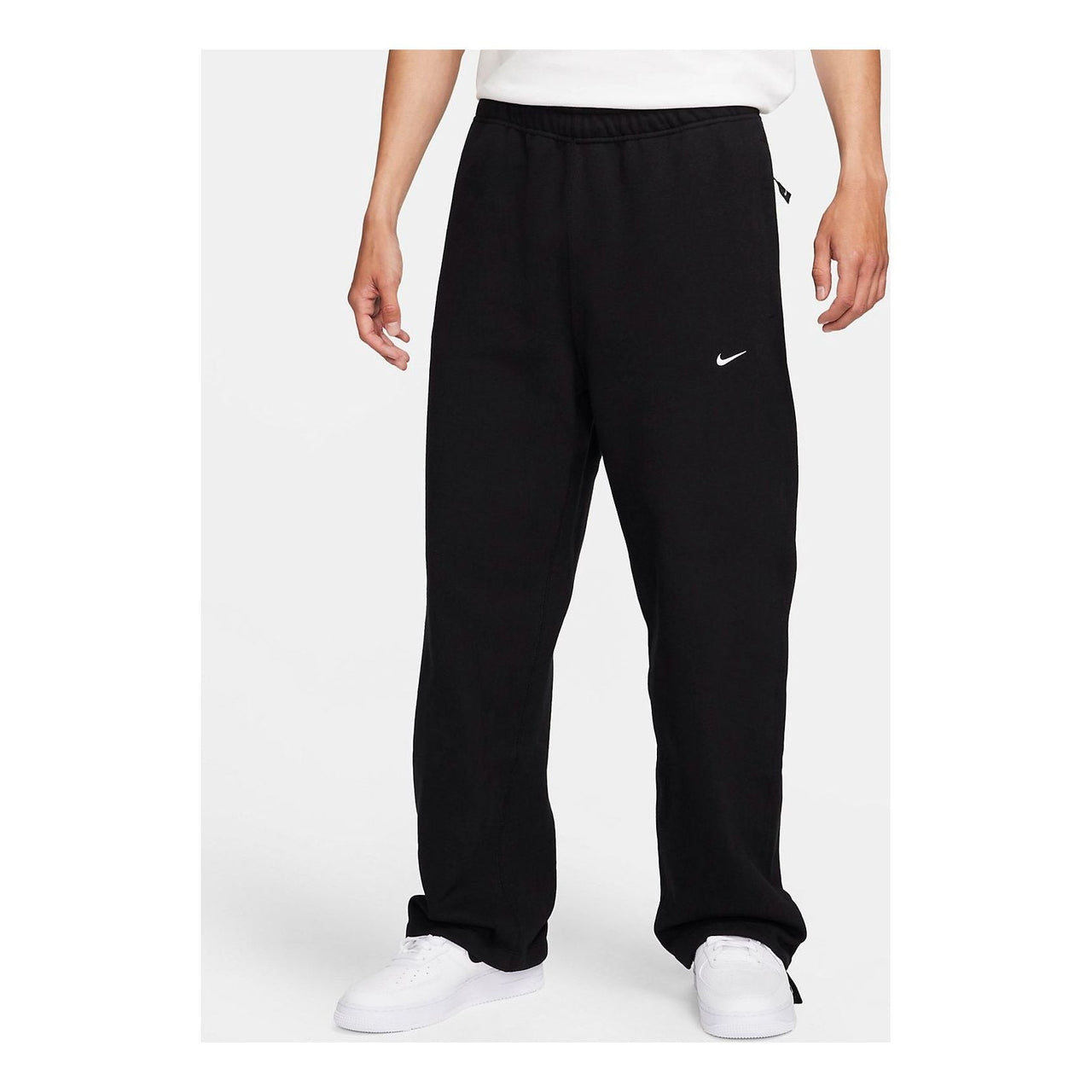 Nike Sportswear Swoosh Sweatpants 'Black' FN3343-010