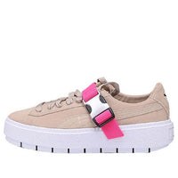 (WMNS) PUMA Fenty x Platform Trace Buckle 'Cement Pink' 367451-02