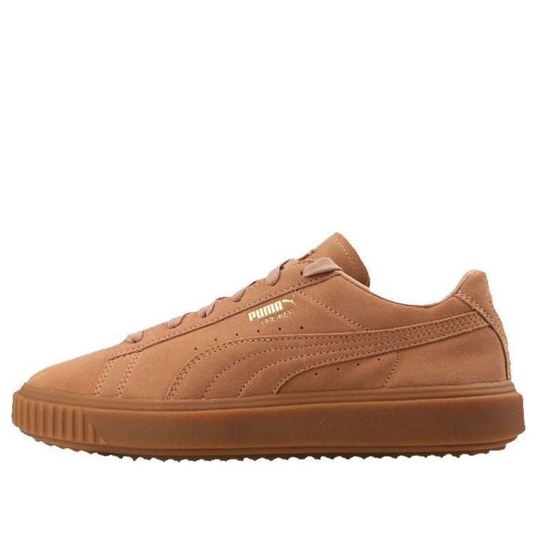 PUMA Breaker Suede Rubber Casual Board Shoes Brown 366079-04