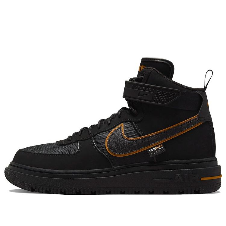 Nike Air Force 1 Boot 'Black University Gold' DO6702-001
