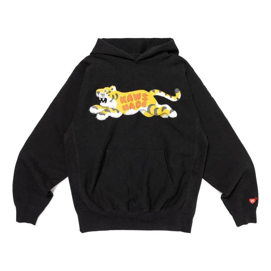 HUMAN MADE x KAWS MADE Tiger Hoodie 'Black' XX26CS002