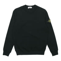 Men's STONE ISLAND Sleeve Cotton Round Neck Black 731563020-V0029