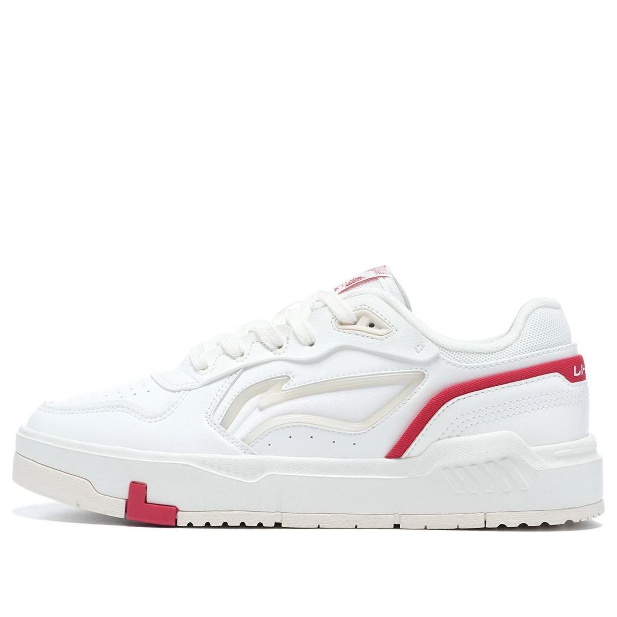 (WMNS) Li-Ning Lightcool 'White Red' AGCT010-1