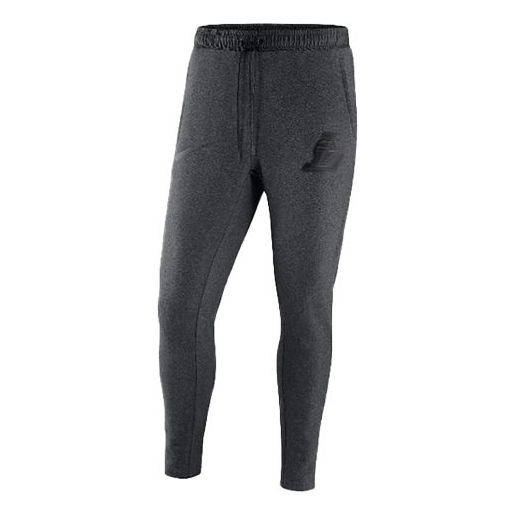 Men's Nike NBA Lakers Fleece Basketball Training Sports Pants/Trousers/Joggers Gray 860893-032