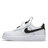 (PS) Nike Force 1 Toggle 'White Black' CU5287-104