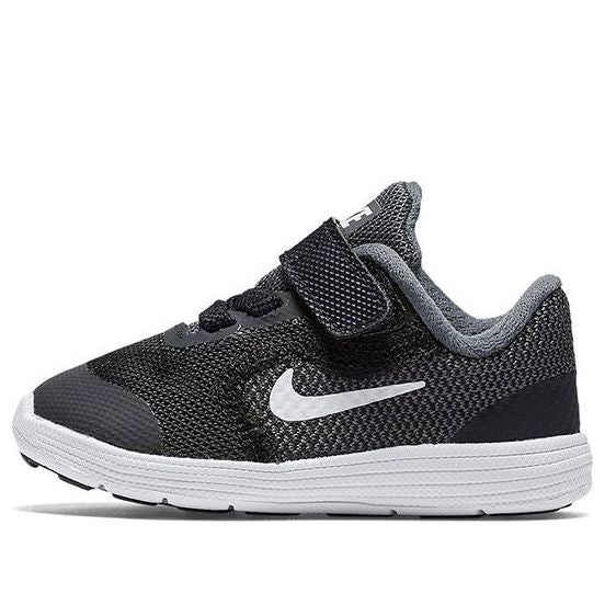 (TD) Nike Revolution 3 Low-Top Running Shoes Black/Grey 819415-001