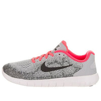 (GS) Nike Free RN 2017 'Wolf Grey Pink' 904258-001