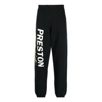HERON PRESTON SS23 Preston Racing Sweat Pants 'Black' HMCH027S23JER0031001