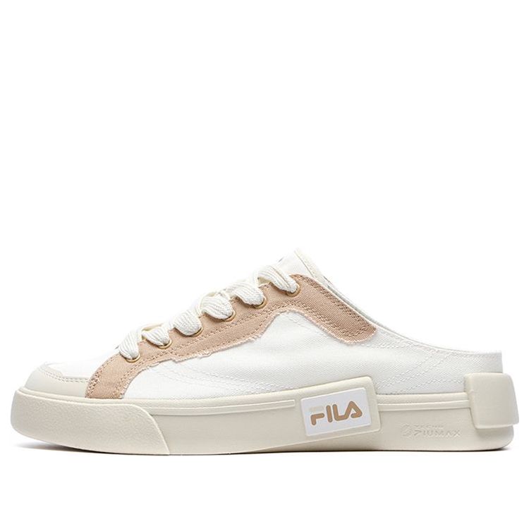 FILA FUSION Pop Mule Skate Shoes 'White Beige' T12M228220FWL