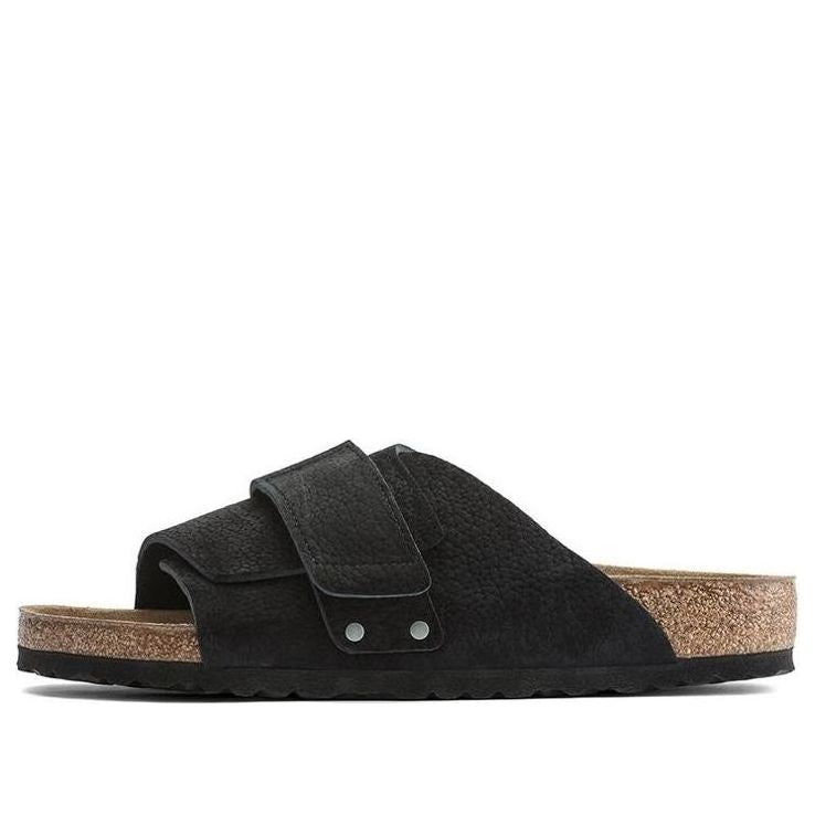 Birkenstock Kyoto Nubuck Sandals 'Desert Buck Black' 1020388