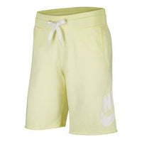 Men's Nike Lacing Distress Casual Green Shorts CT5710-335