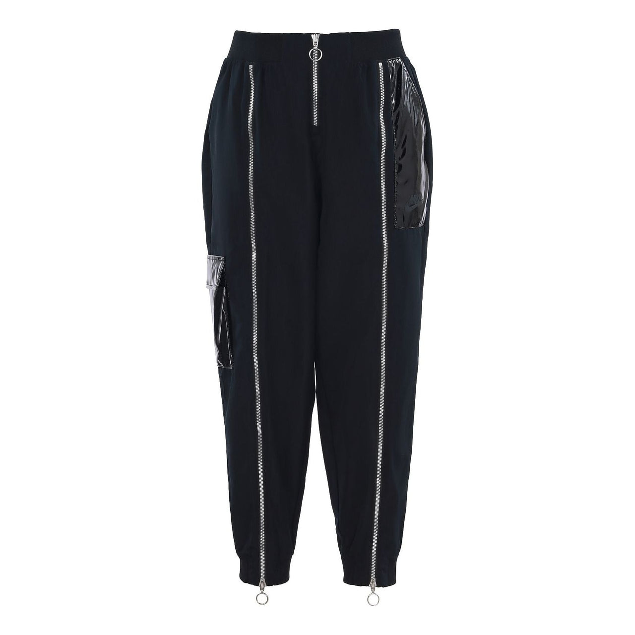 (WMNS) Nike Sportswear Icon Clash Sports Zipper Woven Casual Long Pants/Trousers Black CU6926-010