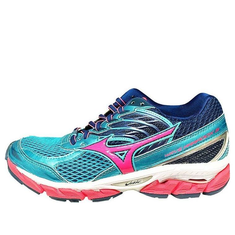Mizuno Wave Paradox 3 Wear-resistant Blue Pink White 'Blue Pink' J1GD164060