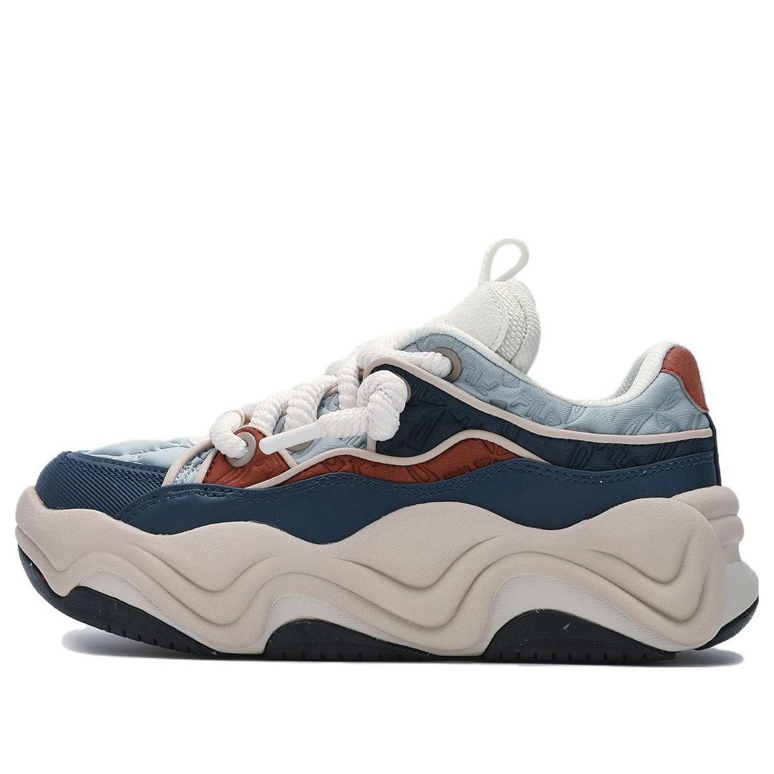 (WMNS) FILA Brook Sneakers 'Blue White' F12W341225FEL