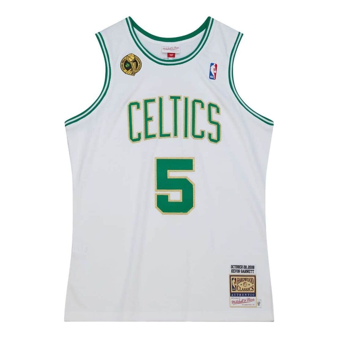 Mitchell & Ness x NBA Boston Celtics 2008-09 Jerseys 'Kevin Garnett 5' AJY4LG19024-BCEWHIT08KGA