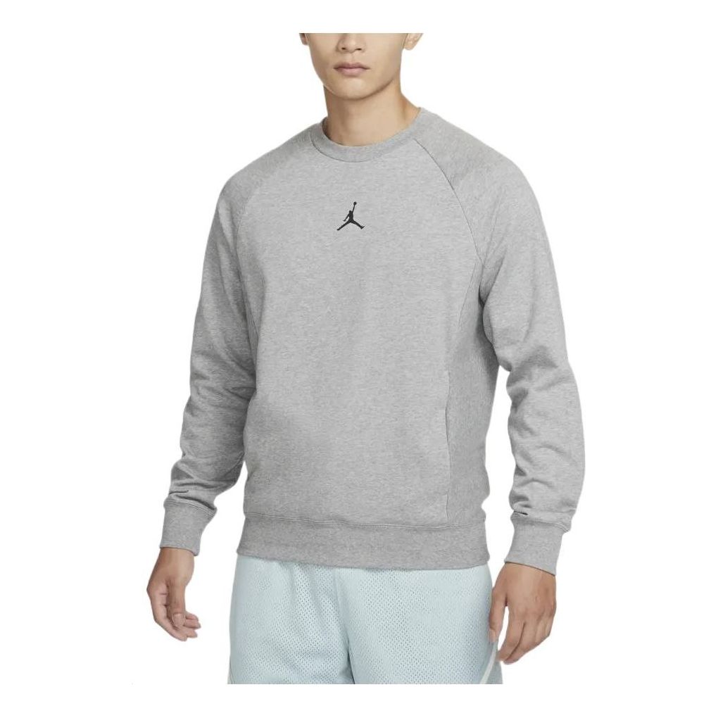 Air Jordan Round Neck Hoodie Men's Grey DV1287-091