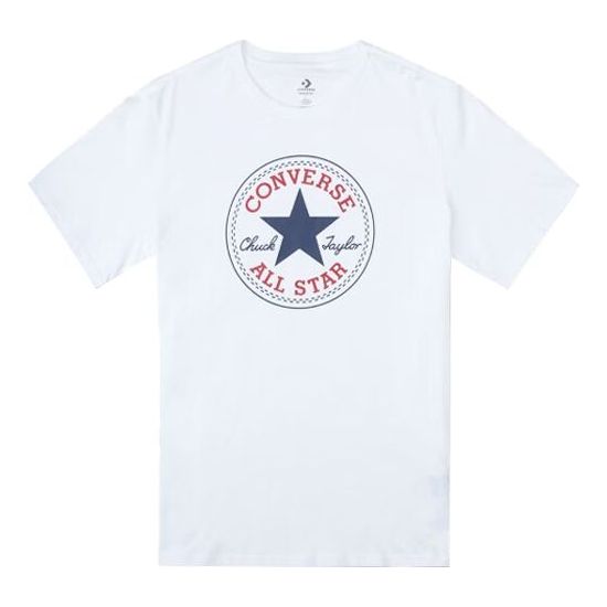 Converse Go-To All Star Patch Standard Fit T-Shirt 'White' 10025459-A03