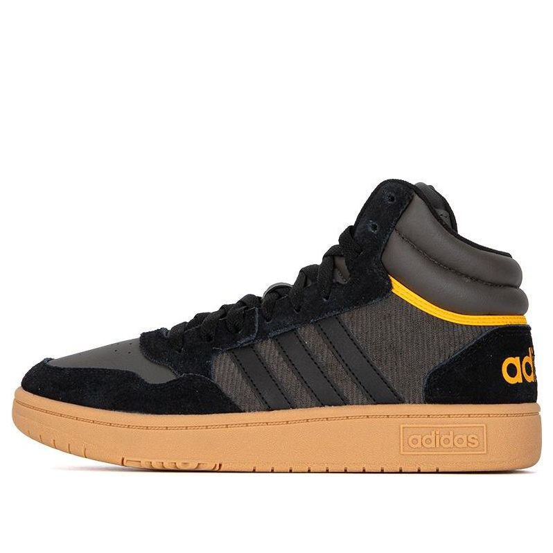 adidas Hoops 3.0 Mid 'Yellow Grey Black' HP6903