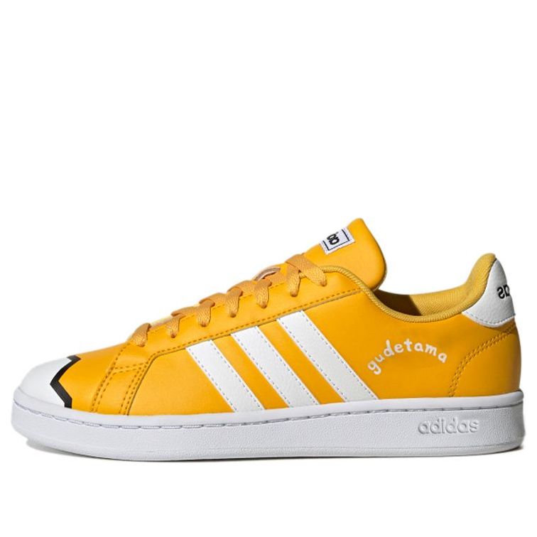 (WMNS) adidas neo Grand Court 'Yellow Black White' FY3025