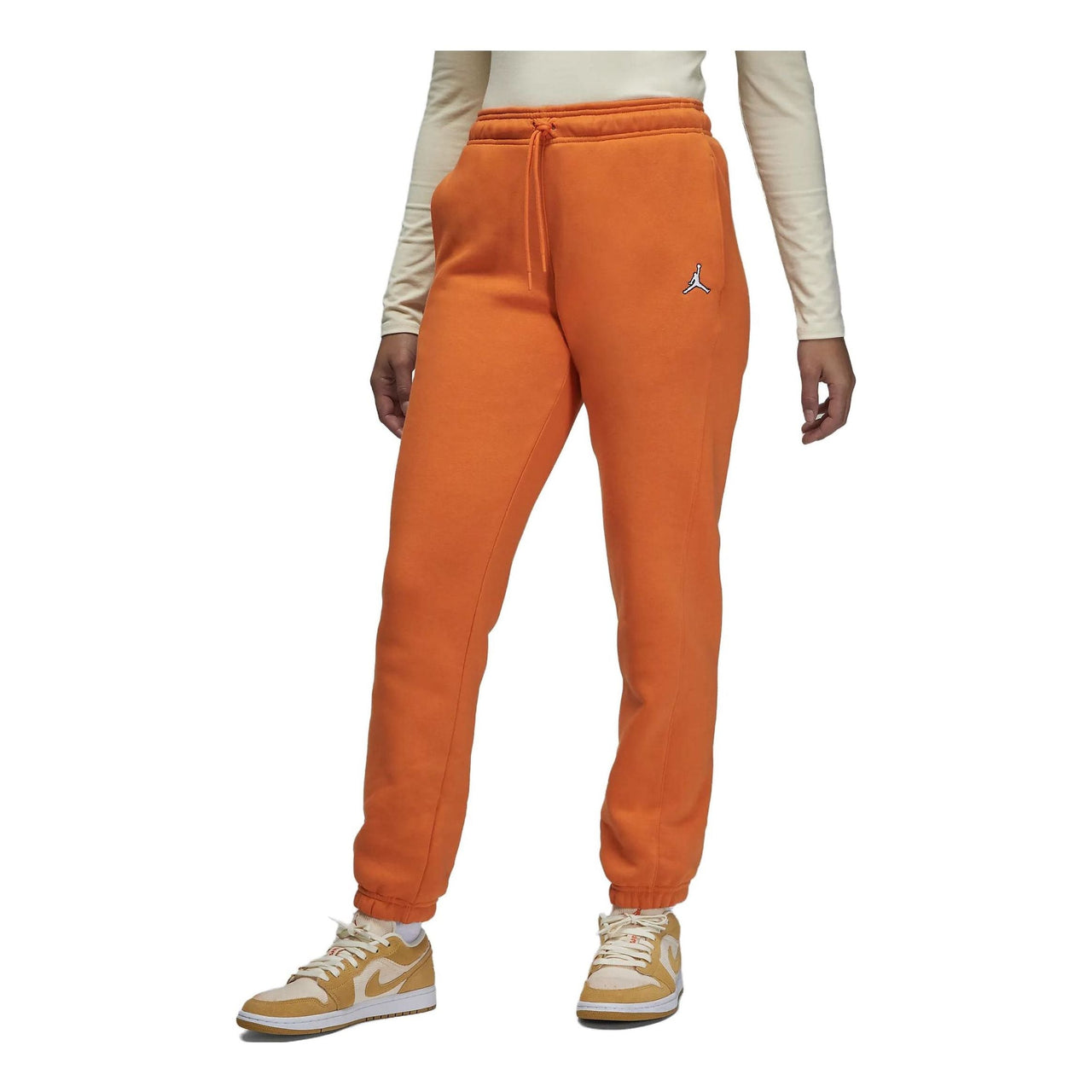 (WMNS) Air Jordan Brooklyn Sweatpants 'Orange' DQ4478-847