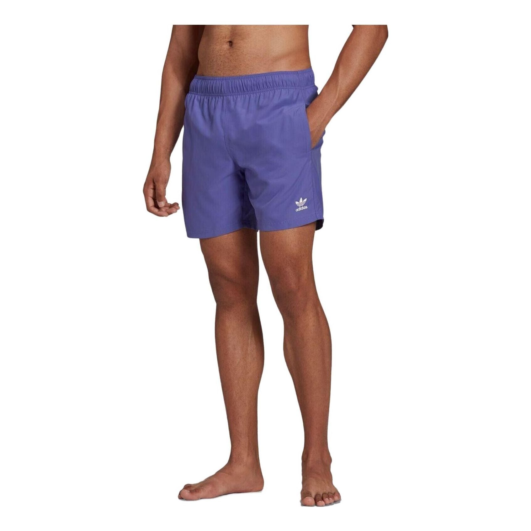adidas Essentials Swim Shorts 'Purple' HE9421