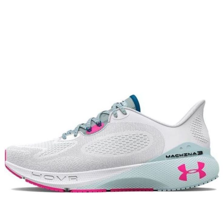 (WMNS) Under Armour HOVR Machina 3 CN 'White Bright Pink' 3025660-103