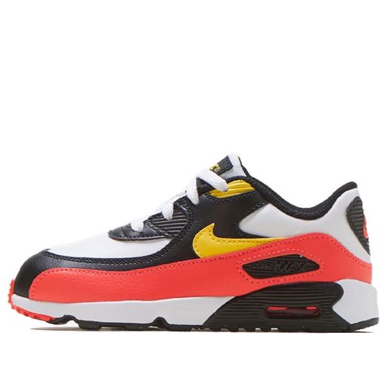 (TD) Nike Air Max 90 Leather 'Chrome Yellow Black Crimson' 833416-120