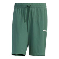adidas neo Logo Printing Stripe Casual Sports Shorts Green GP4914