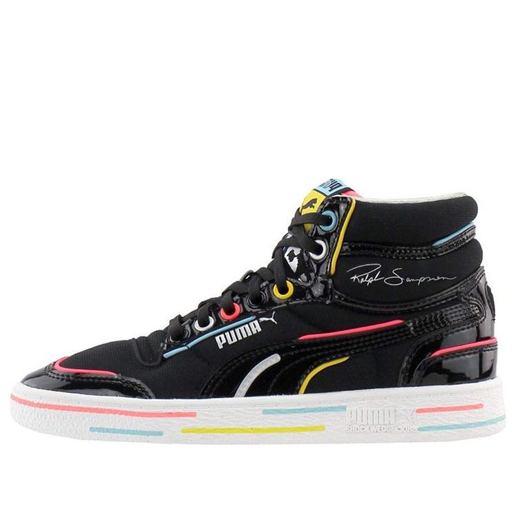 (WMNS) PUMA Unexpected x Ralph Sampson Mid 'Black White' 371953-01