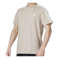 adidas Essentials 3-Stripes T-Shirt 'Wonder Taupe' IC9342