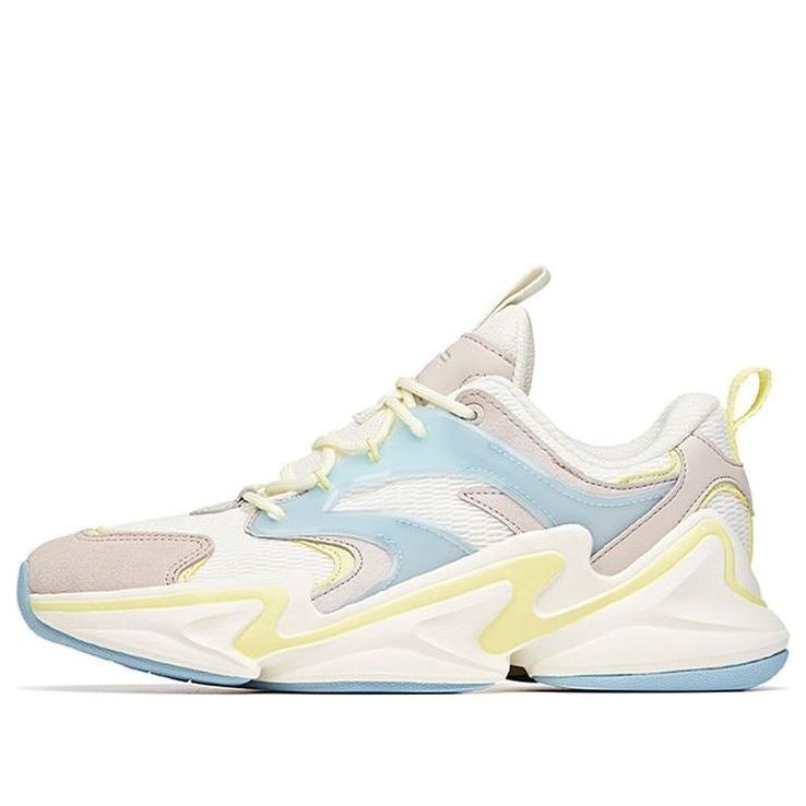 ANTA Running Shoes 'White Blue Yellow' 12918881-9